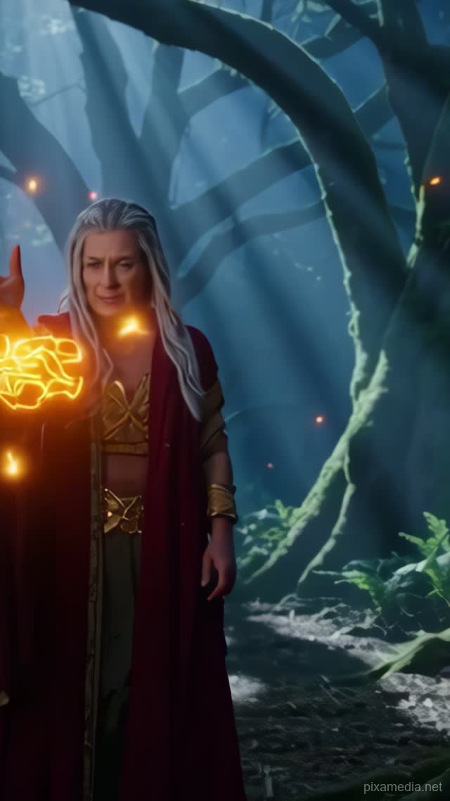 Palm of Ember Runes - Magic & Spells AI stock